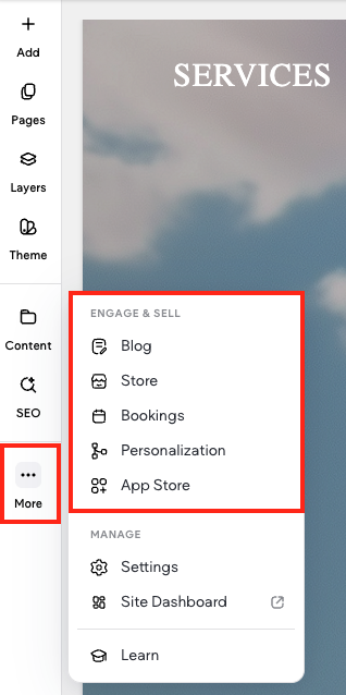 Side Panel Improvements in the Editor – Website Help